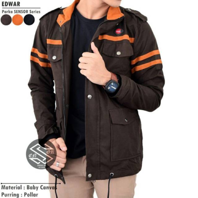 [BAYAR DI TEMPAT/COD] Jaket Parka Pria LIST / Jaket Parka Magnum Series