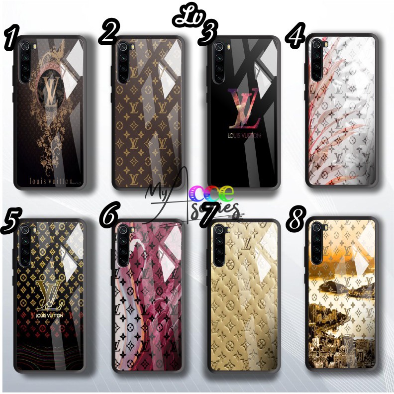 Back case glass LV vivo Y91 Y17 Y12 Y15 Y93 Y95 Y81 Y83 Y71 Y53 y20 Y30 Y50 V17 Y11 y12i MY3345