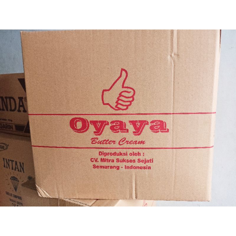

Butter Cream Oyaya Kemasan Repack 250 gr