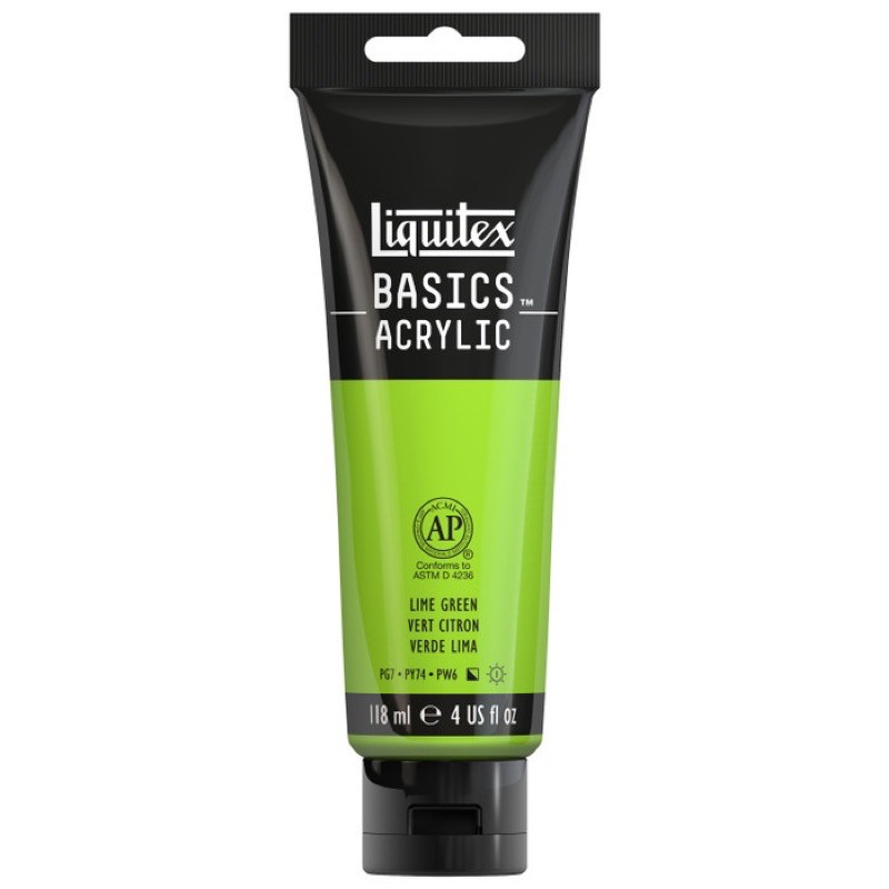 

Cat Acrylic Liquitex Basics 118ml Lime Green