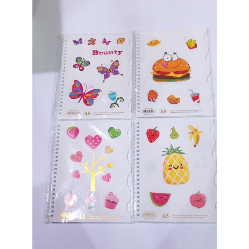 

NoteBook Spiral A5-808 Fancy