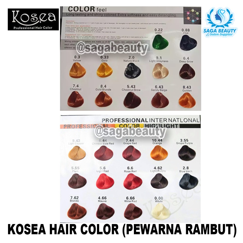 KOSEA HAIR COLOR PEWARNA RAMBUT