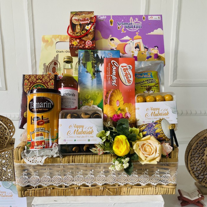 

Paket box hampers lebaran parcel idul fitri ramadhan kue kering 233