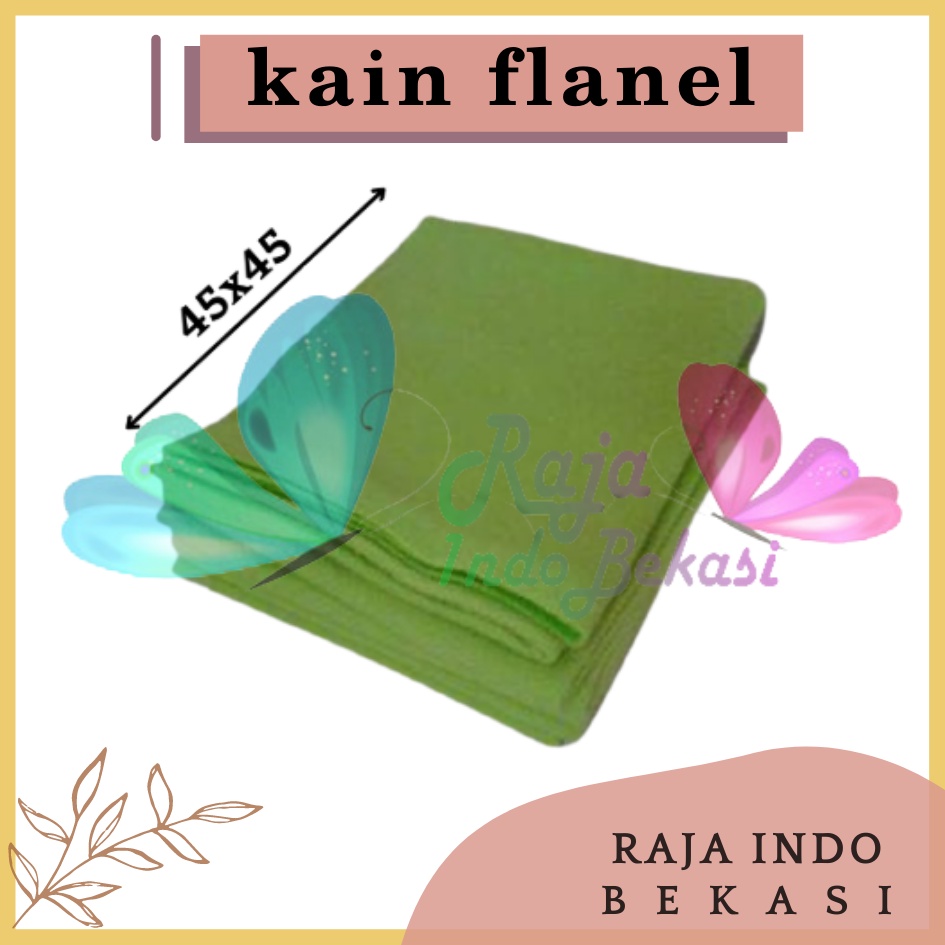 Kain Flanel Hidroponik 45x45cm - Media Hidroponik Flanel Lembaran - Untuk Sumbu Hidroponik