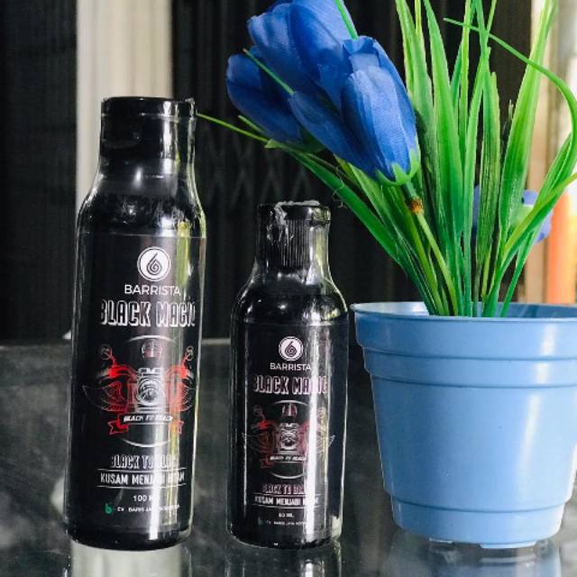 Black magic barrista black to black