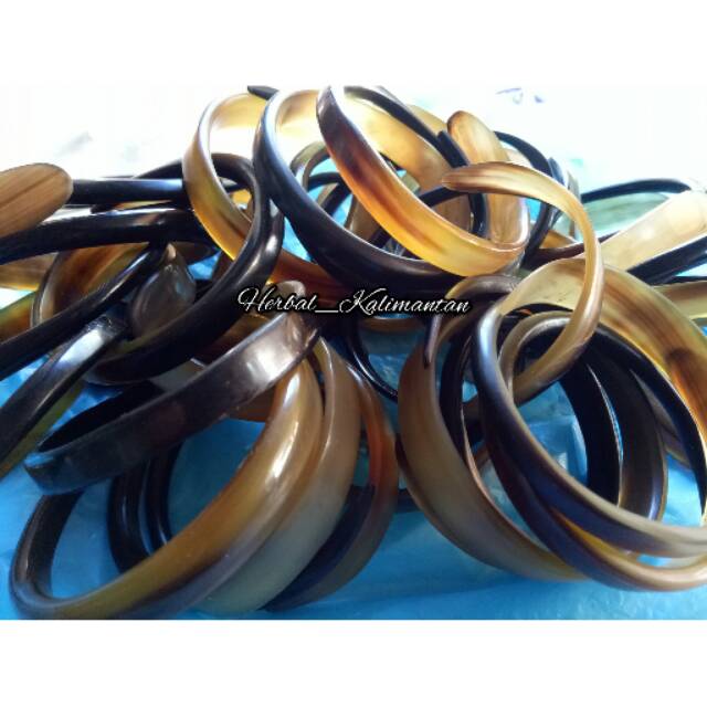 Gelang Asli Tanduk Kerbau
