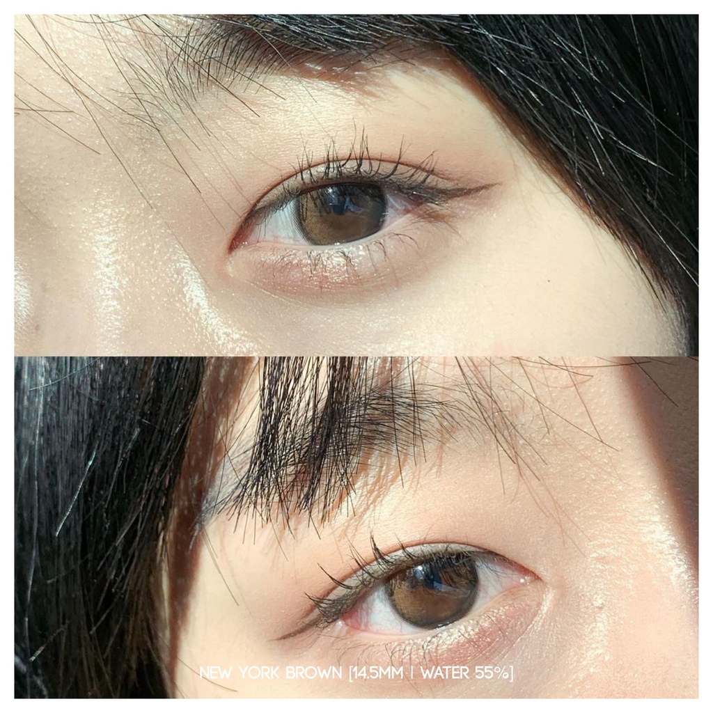 MIKHAYLOVESHOP Softlens New York Brown | Kittykawaii