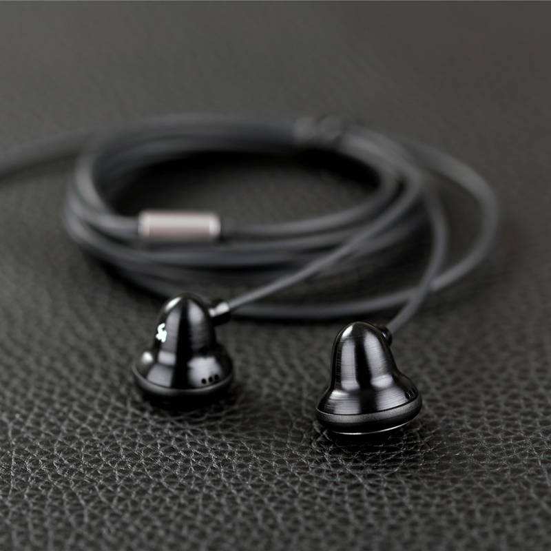 Ksearphone Bell-LB 3.5mm Earphones DJ Bass HIFI Metal Earphones 15mm Dynamic Control Unit Earbud Headset Flat Earplugs