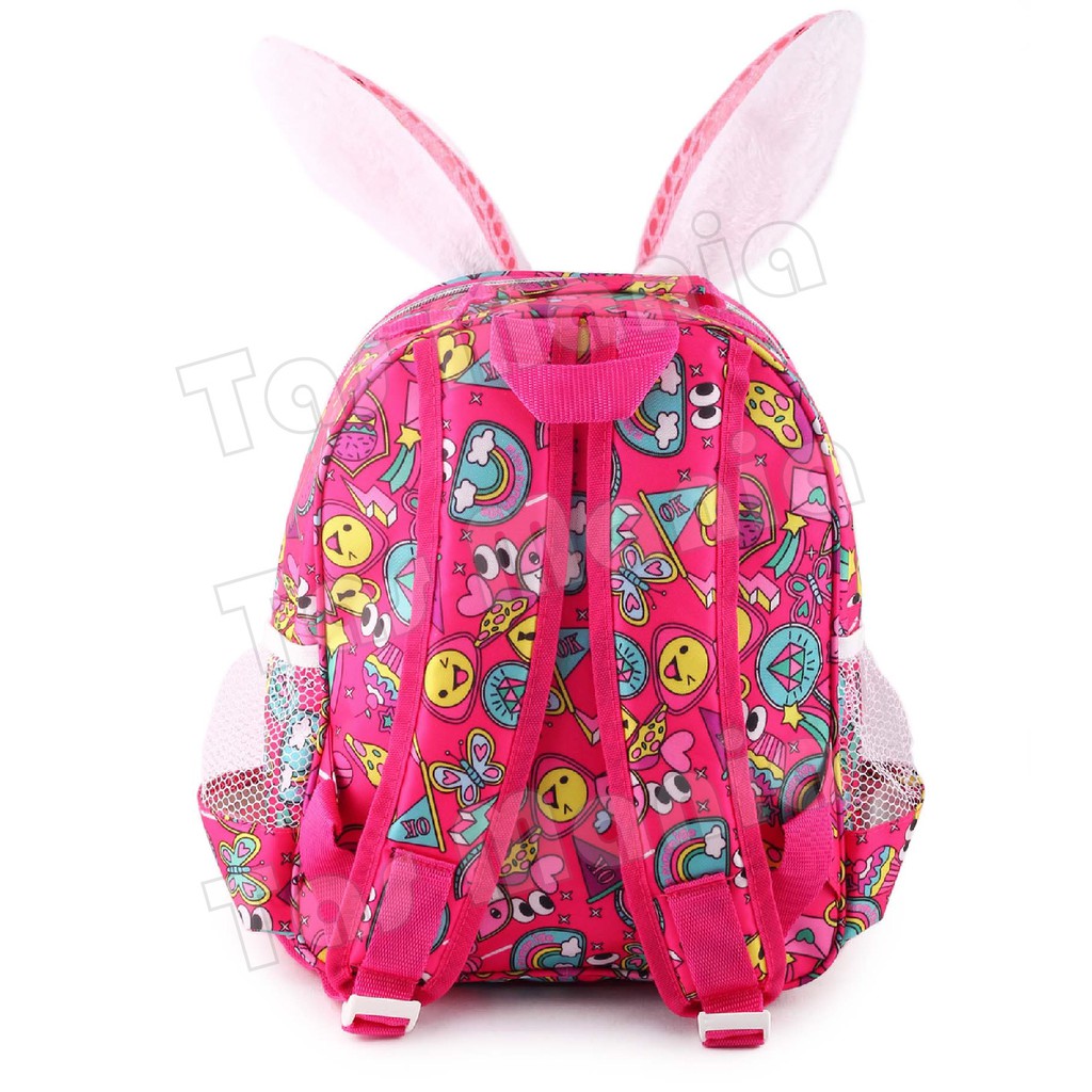 Tas Ransel Anak Perempuan Karakter - LOL SURPRISE - BE COOL BE YOU - WITH CUTENESS BUNNY - PINK Tas