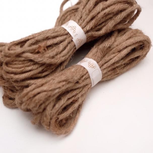 

Ky6CodeTALI GONI BESAR 10 METER 18 PLY - TALI RAMI - JUTE ROPE(Kekinian) OC4