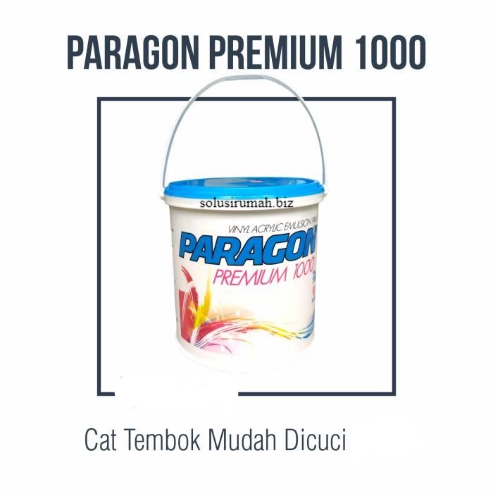 1liter 1.5kg Cat Tembok Paragon Premium 1000 repacking warna random