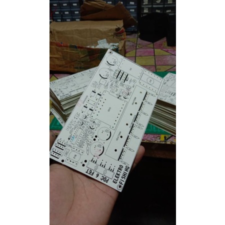 Pcb pdc 6fet Bahan fiber