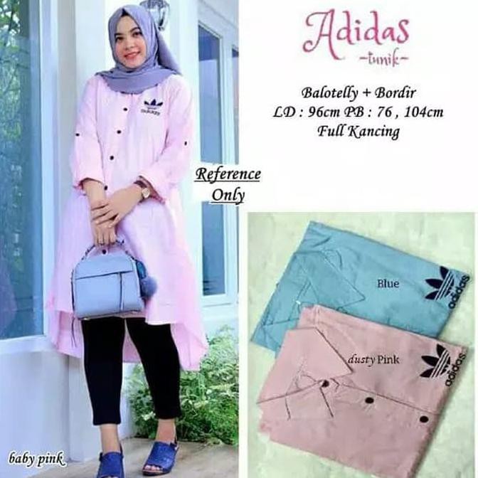 Bismillah . . . Baju Atasan Wanita | Adidas Tunik Terlaris