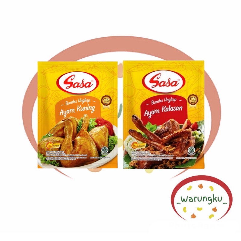 

SASA Bumbu Ungkep Ayam 33gr Ayam Kuning Kalasan