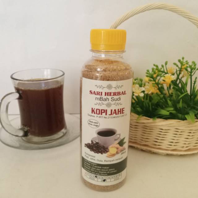 

Minuman Kesehatan "Sari Herbal" mBah Sudi Kopi Jahe 200gr