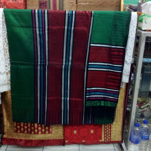 Songket Tarutung Hijau Iccor Moror