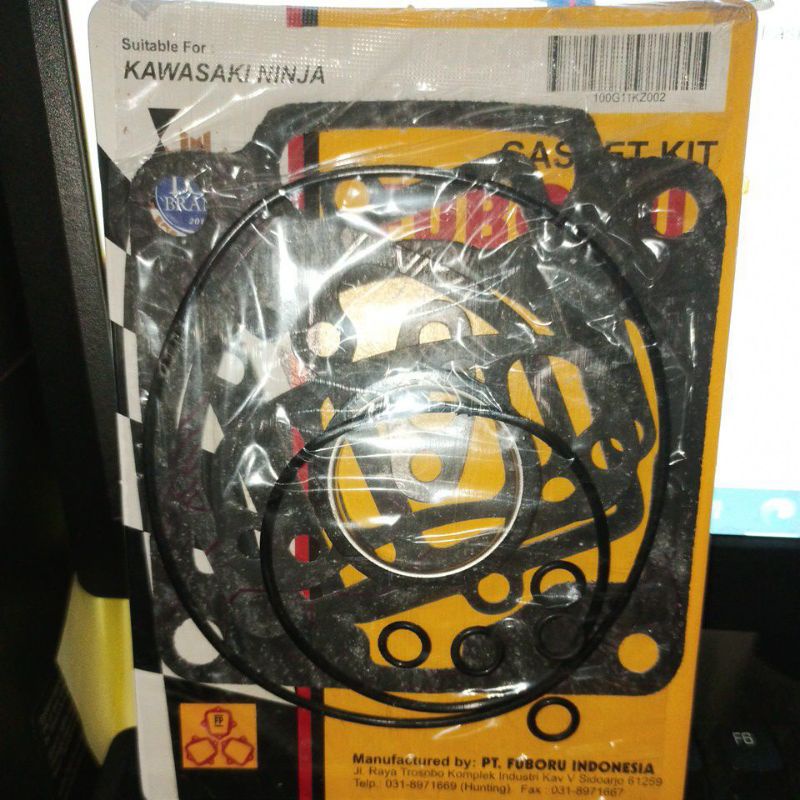 Paking set/ Top set ninja 150r/rr fuboru