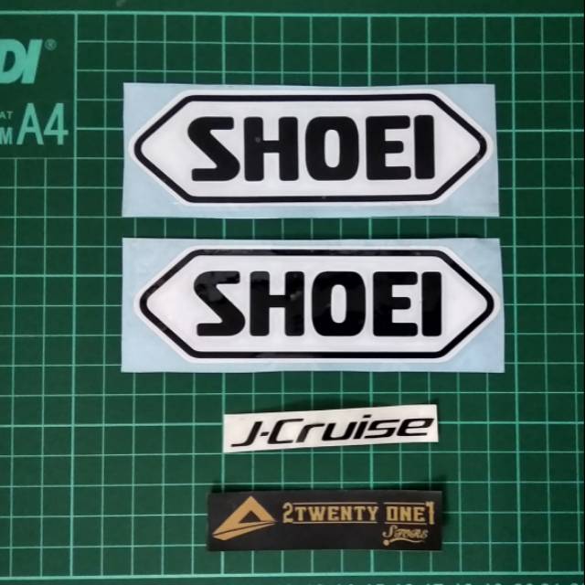 stiker cuting ala ala shoei j cruise
