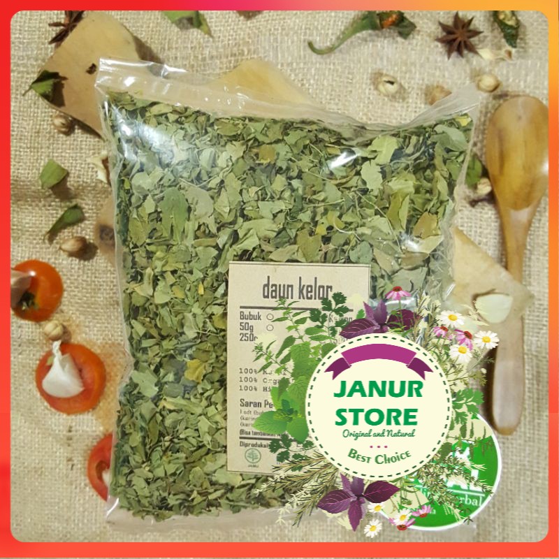 

GRADE A - DAUN KELOR KERING 1000gr / 1 KG - MORINGA - MURNI