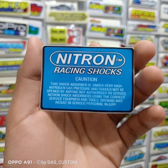 Sticker printing NITRON