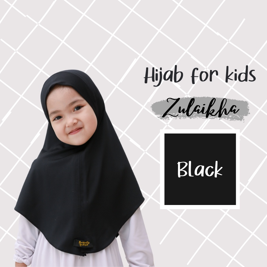 Hijab Instan Anak Polos Lucu Terbaru HIJAB ZULAIKHA