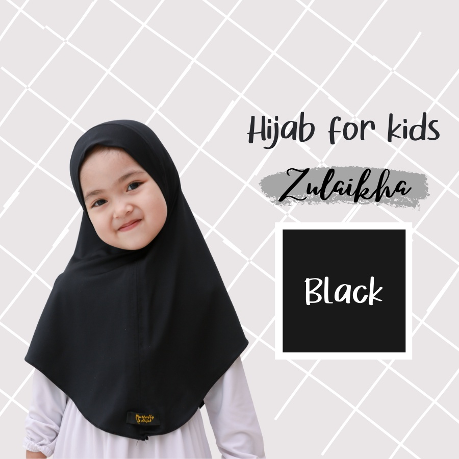 Hijab Instan Anak Polos Lucu Terbaru HIJAB ZULAIKHA