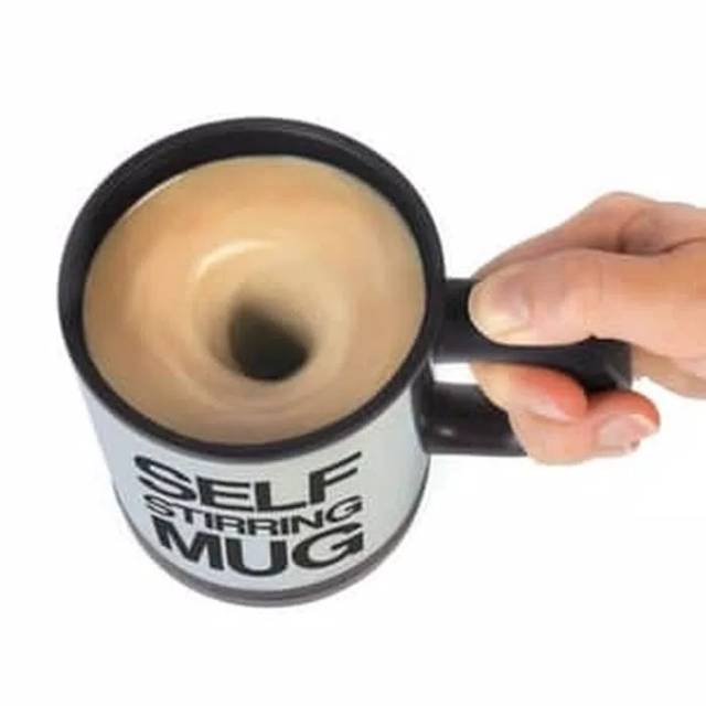 self stirring mug - Gelas Pengaduk Otomatis Berkualitas dan garansi