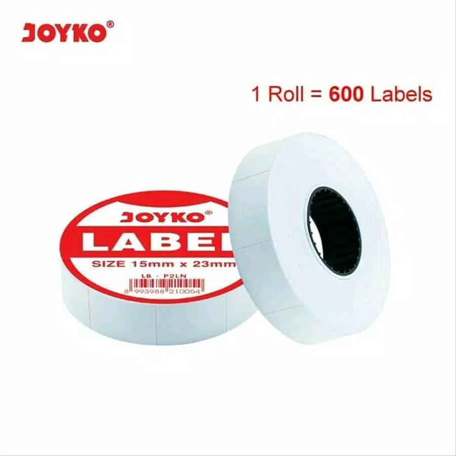 

Kertas Label Harga Joyko LB-P2LN 2 Baris 10 Digit Price Labeller