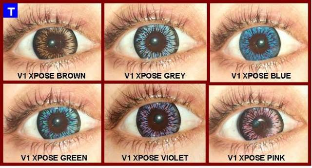 HARGA OBRAL ( Normal ) : EYEZONE V1 COLOR 14,5 MM