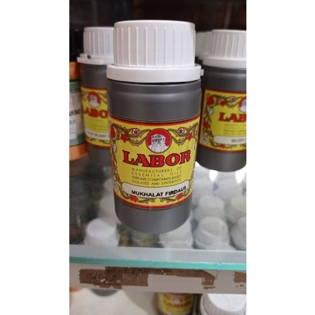Biang parfum Mukhalat Firdaus by Labor 100 ml kemasan segel