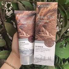 3w Clinic Brown Rice Cleansing Foam 100ml