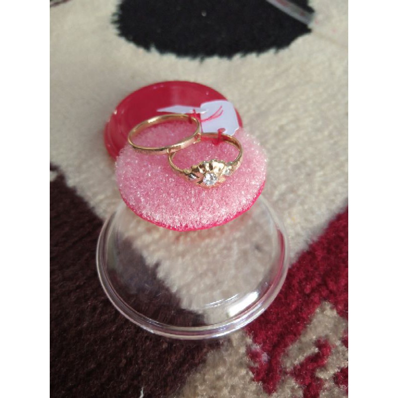 Cincin Couple Emas Asli Untuk Pria Dan Wanita Cincin Kawin Emas Cincin Tunangan Emas Cincin Nikah