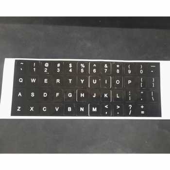 IDN - ENGLISH LAYOUT STICKER FOR KEYBOARD / STIKER KEYBOARD