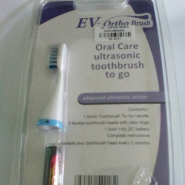 Sikat gigi elektrik ortho/ sikat behel elektrik
