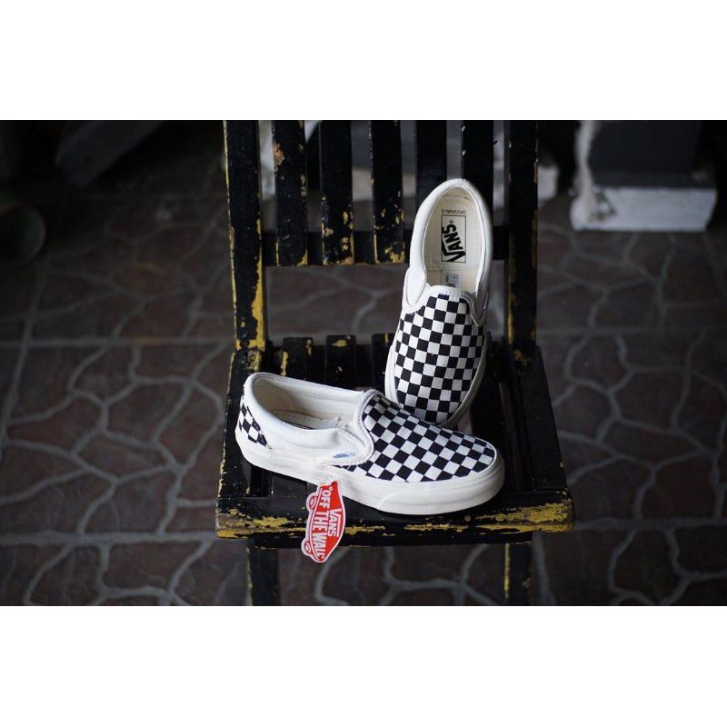 VANS SLIP-ON OG LX VAULT CHECKERBOARD