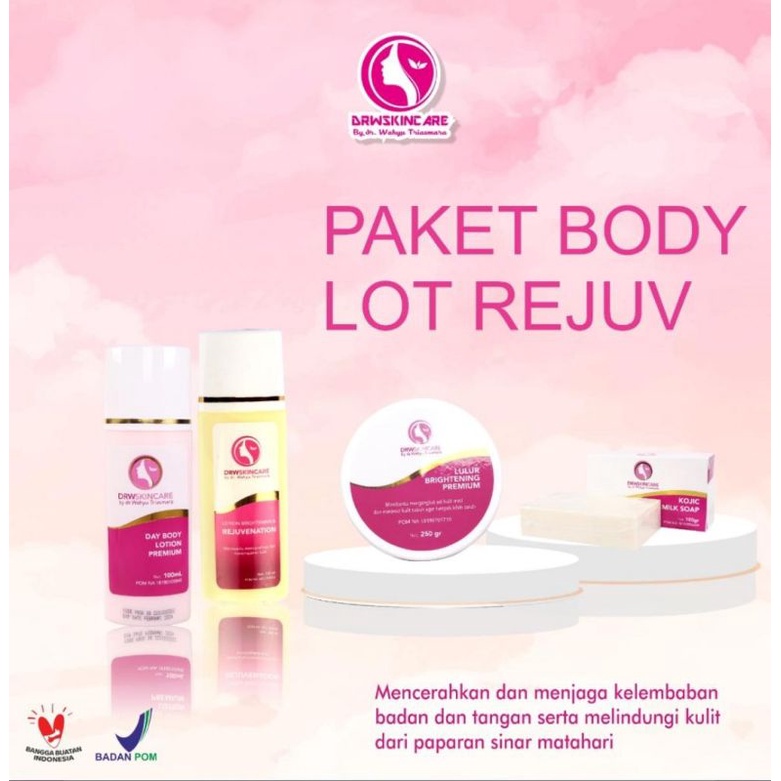 Paket Body Whitening Drw skincare