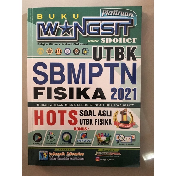 

PRELOVED WANGSIT FISIKA 2021