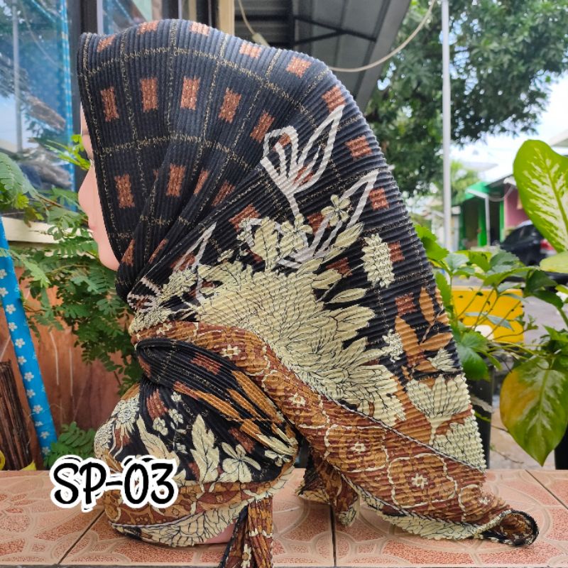 SEGIEMPAT PLISKET MOTIF / JILBAB SEGIEMPAT PLISKET / SEGIEMPAT VOAL / SEGI EMPAT PLISKET / VOAL MOTIF / JILBAB PLISKET-Sp-03