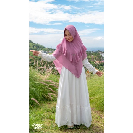 Khimar | Jilbab Instan | Kerudung Instan Ceruty Winter Elhasna