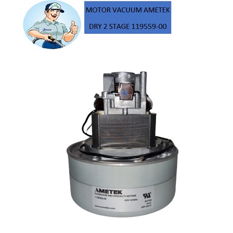 Motor Vacuum Ametek Dry 2 Stage