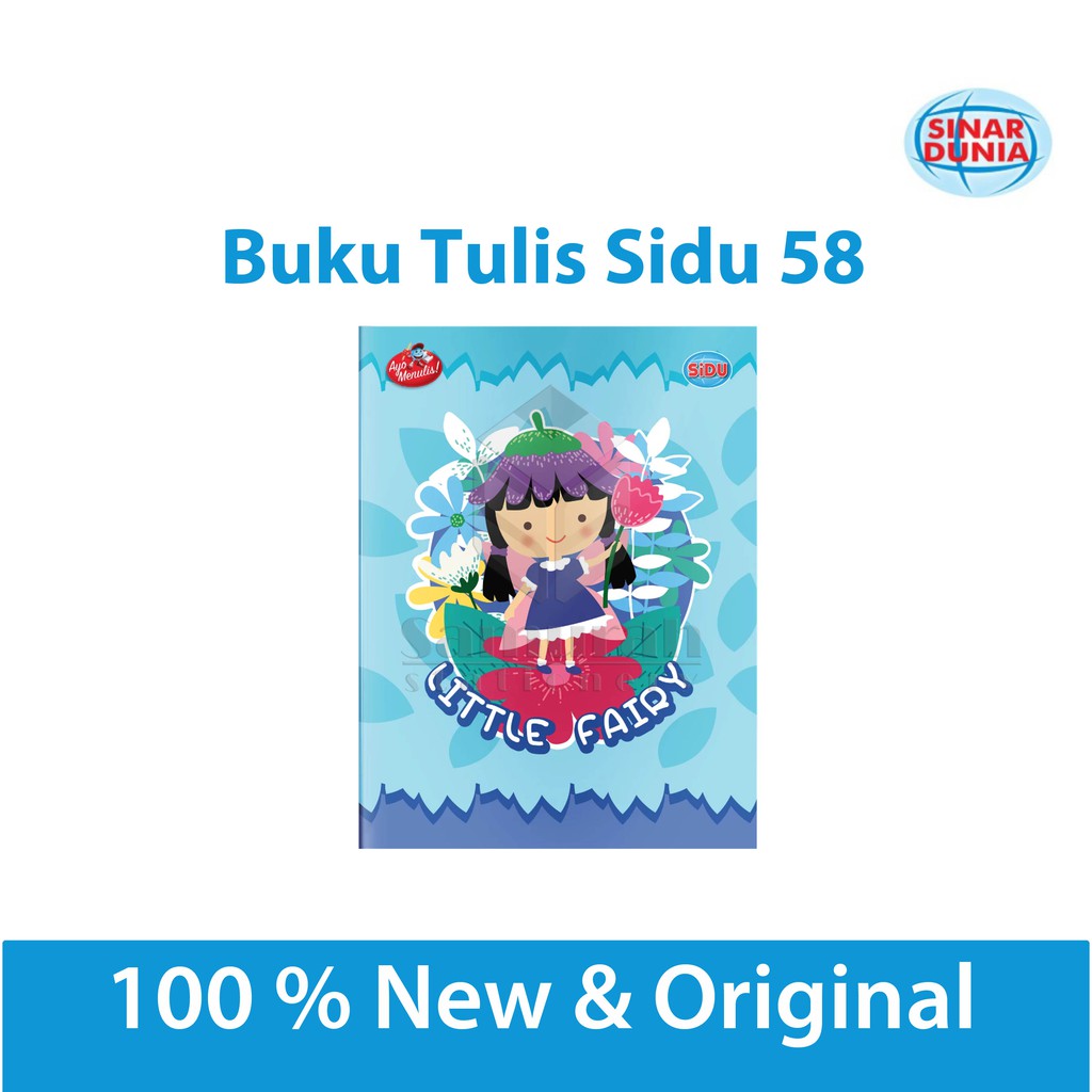 

Buku Tulis Sidu 58 Lbr / Buku Tulis Sinar Dunia 58 Lembar / Buku 58lbr / Buku Tulis Termurah 58 Sidu