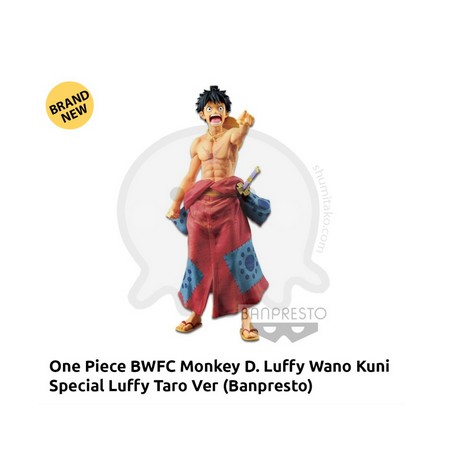 One Piece BWFC Monkey D. Luffy Wano Kuni Special Luffy Taro Banpresto