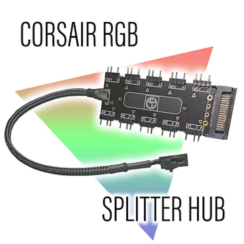 CORSAIR RGB to ARGB Splitter Hub