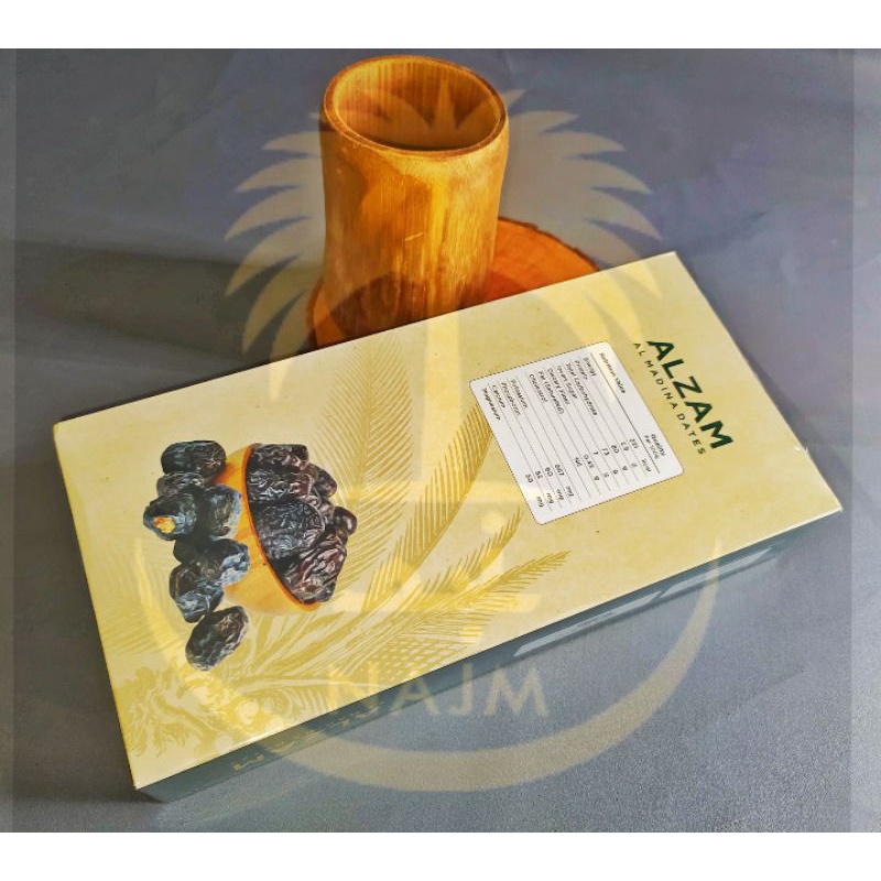 Premium Ajwa Dates 500GR 100% Natural Buah Kurma Ajwa ALZAM [ Promo Spesial Shopee ] Manis Lezat Halal Biidznillah