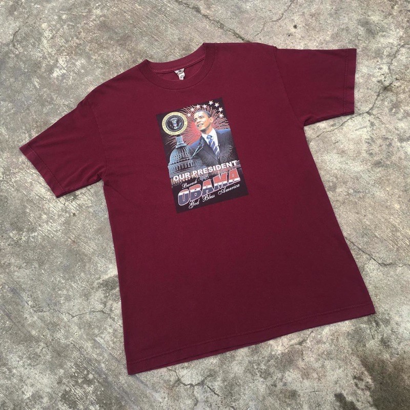 TSHIRT VINTAGE/KAOS OBAMA/VINTAGE/KAOS VINTAGE MURAH