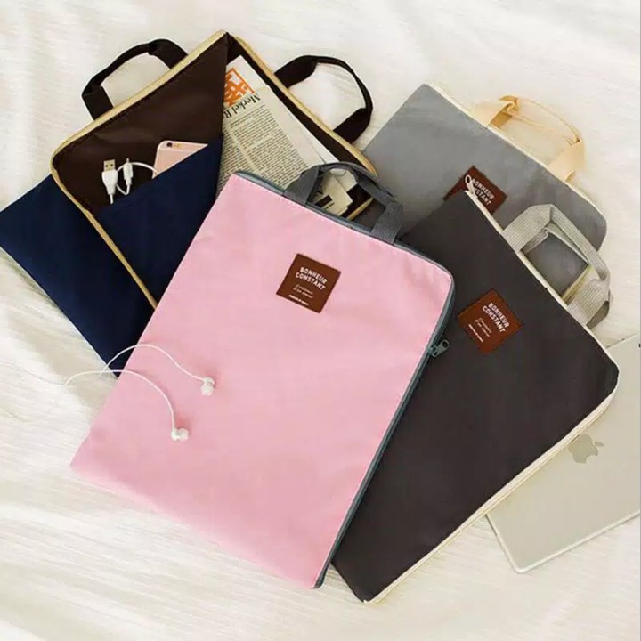 

Map Organizer Bag Ukuran A4 / Stationery File Folder A4