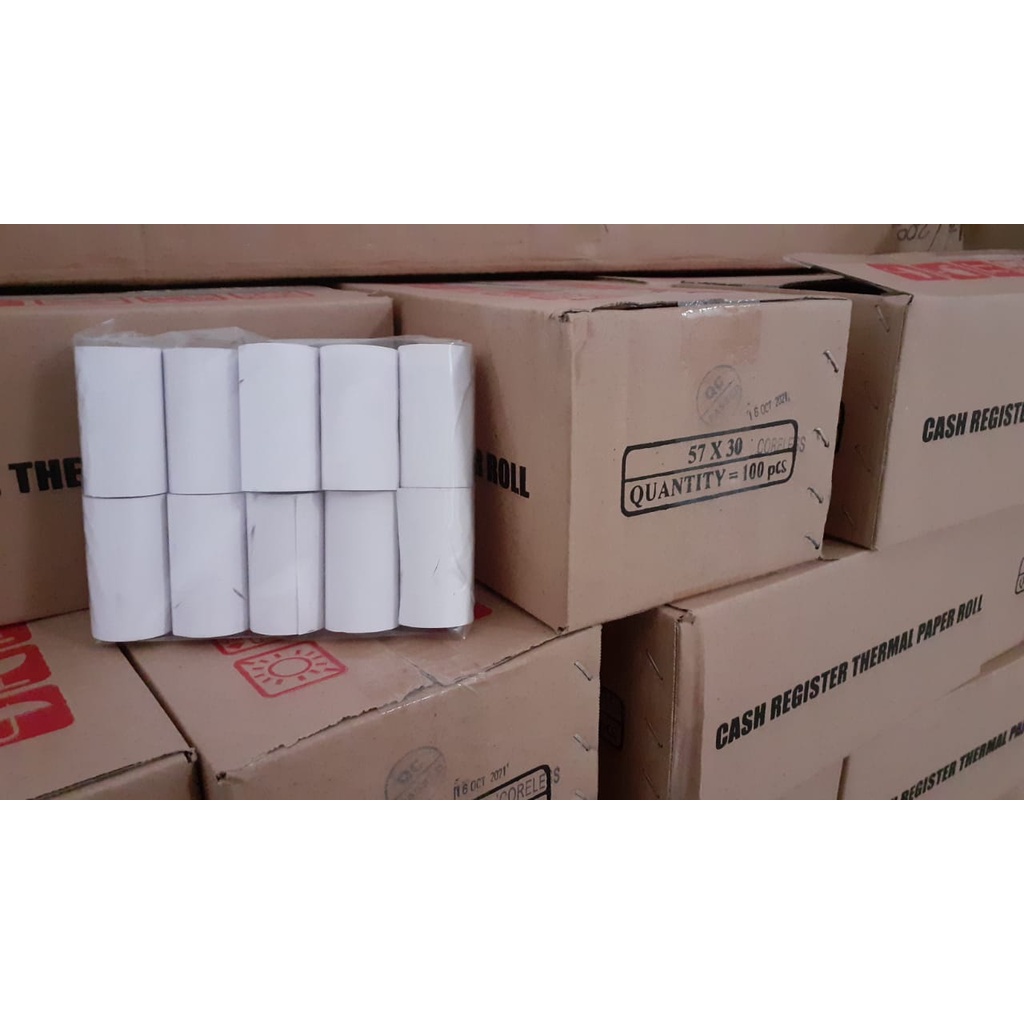 

Kertas Thermal 57x30 100 Roll