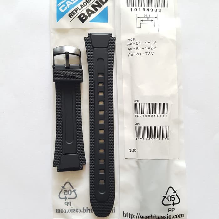 STRAP AW-81 / AW-80 / AW-82 / Casio Original