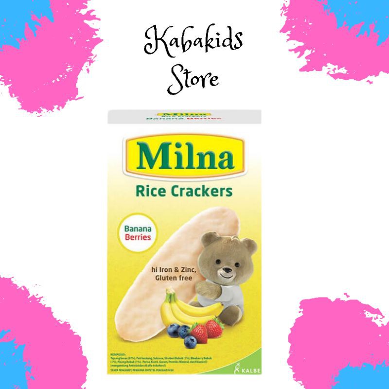 Milna Rice Cracker 20ml Milna Cracker - Kabakids Store