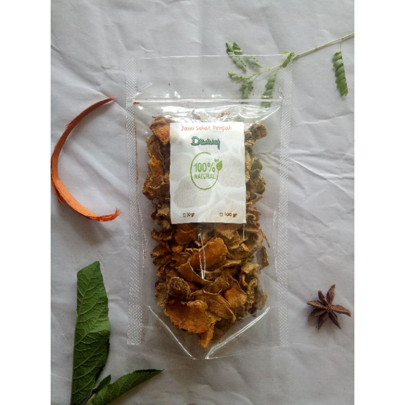 

KUNYIT KUNIR KUNING iris kering/dried tumeric/rempah JSR 100% natural premium quality